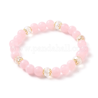 Комплекты многослойных эластичных браслетов из бусин BJEW-JB05755-02-1