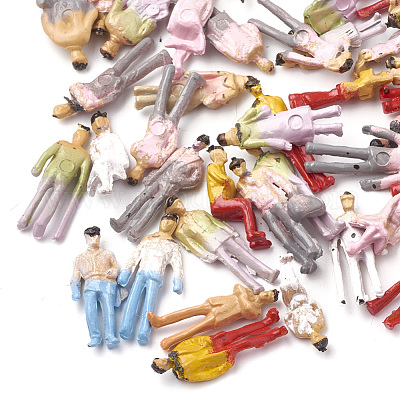 Бусины из cмолы RESI-N017-01-1