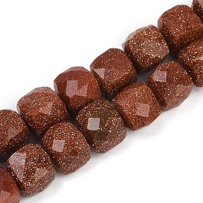 Синтетические голдстоуновские бисер пряди G-H078-C36-6mm-1