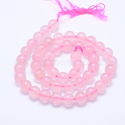Натуральный мадагаскар розовый кварц бисер strads G-D653-6mm-1