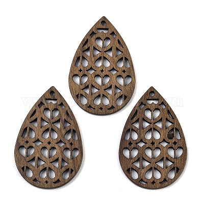 Подвески из орехового дерева WOOD-A025-04A-1