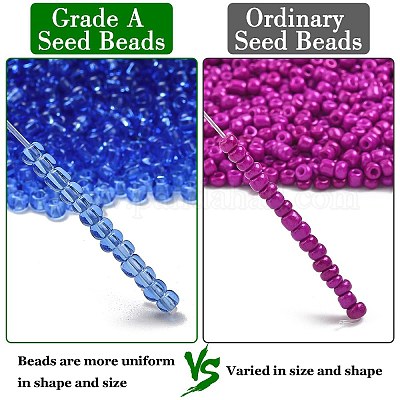 8/0 сорт круглый бисер стеклянный SEED-Q006-3mm-F13-1