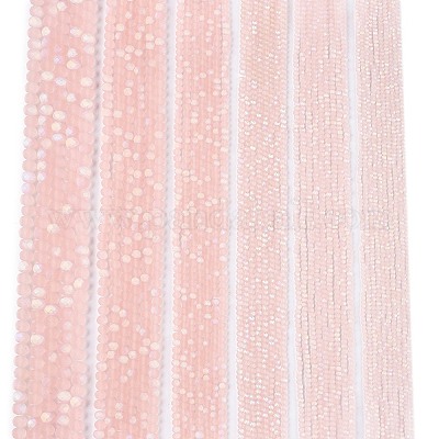 Прозрачные стеклянные бусины&nbsp;LS-EGLA-A044-T6mm-MB22-1