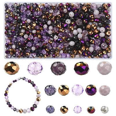 1000шт стеклянные бусины&nbsp;GLAA-CJC0001-24E-1