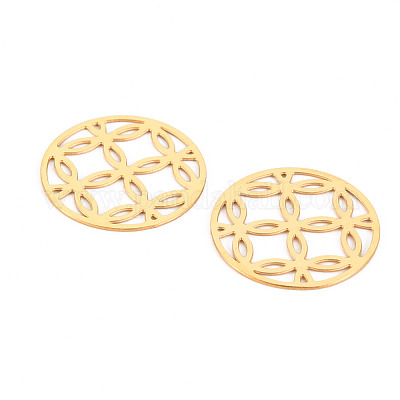 Филигранные соединительные звенья из нержавеющей стали 304 STAS-S116-176G-1