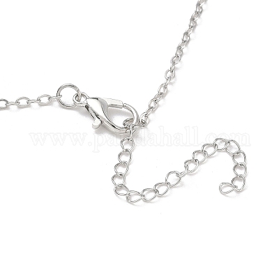 Ожерелья из сплава со стразами в форме кошки FS-WG5CA0C-01-1