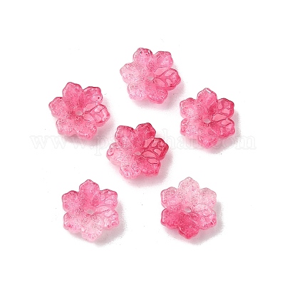 Стеклянные бусины GLAA-D303-04F-1