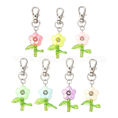 Акриловые подвесные украшения HJEW-JM04159-1