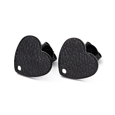 Фурнитура для сережек-гвоздиков из нержавеющей стали 304 STAS-I183-08B-EB-1