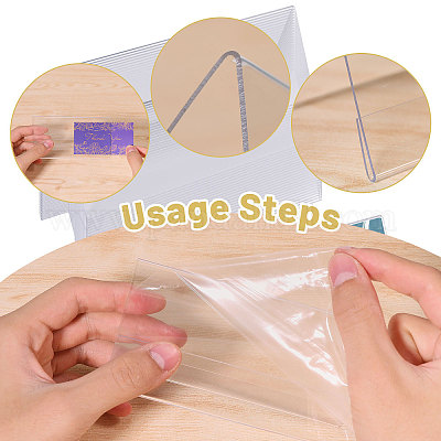 Именная пластиковая настольная подставка ODIS-WH0070-86A-1