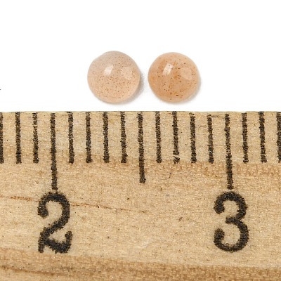 Кабошоны из натурального солнечного камня G-Q173-01A-03-1