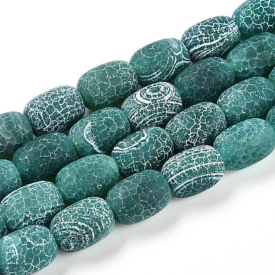 Естественные выветрившиеся агатовые бусины G-N344-42C-1