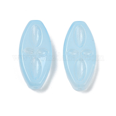 Прозрачные стеклянные бусины DGLA-E004-14E-1