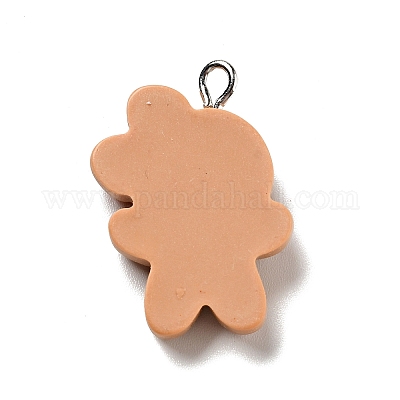 Рождественские подвески из непрозрачной смолы X-RESI-G043-B09-1