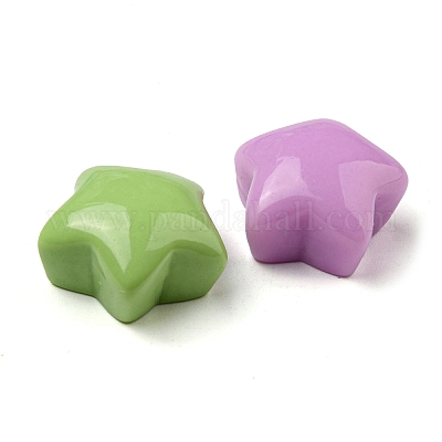 Симпатичные кабошоны из непрозрачной смолы RESI-L037-14-1