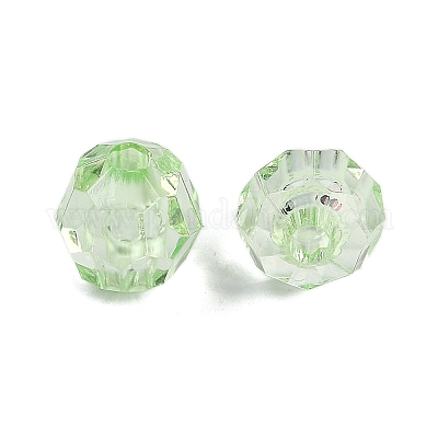 Прозрачные акриловые бусины&nbsp;OACR-Q015-02H-1