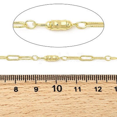 Латунь Figaro цепи KK-D391-08G-1