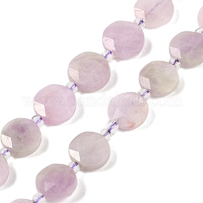 Природные кунцит бисер нитей G-C116-A52-01-1