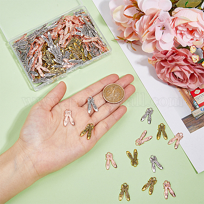 150 шт. 3 цвета подвески из сплава в тибетском стиле FIND-DC0003-97-1