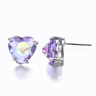 Латунь серьги GLAA-S193-038F-P-1