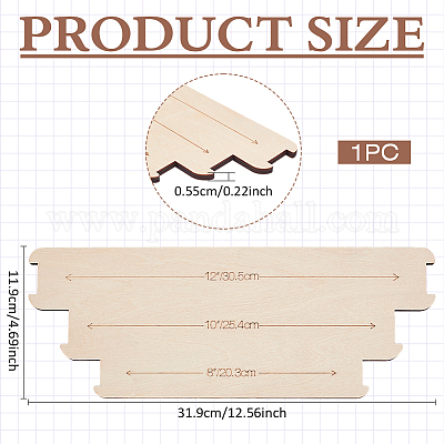 Органайзеры для хранения ниток для шитья по дереву&nbsp;DIY-WH0888-117-1