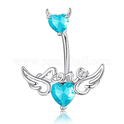 Кольца для живота с изогнутой штангой из нержавеющей стали 304 FS-WG6D7D2-11-1