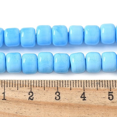 Бусы лэмпворк ручной работы LAMP-I030-02C-1