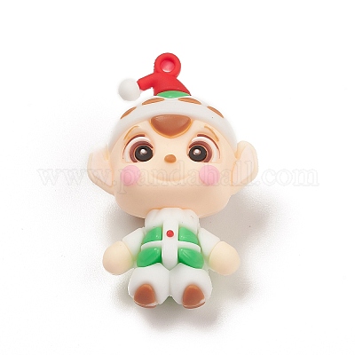 Большие подвески в рождественском стиле из ПВХ PVC-O001-02K-1