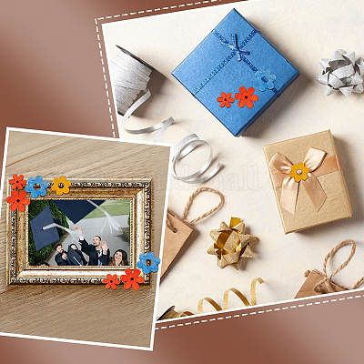 100шт деревянные кабошоны WOOD-SC0001-72-1