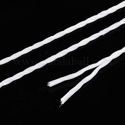 Круглые шнуры из вощеной хлопчатобумажной нити YC-T004-01A-03-1