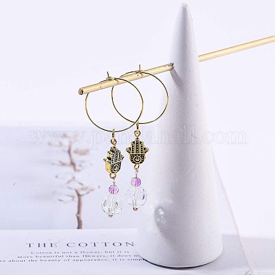 Сплавочные овальные бусины тибетского стиля &nbsp;TIBEB-PH0004-57-1