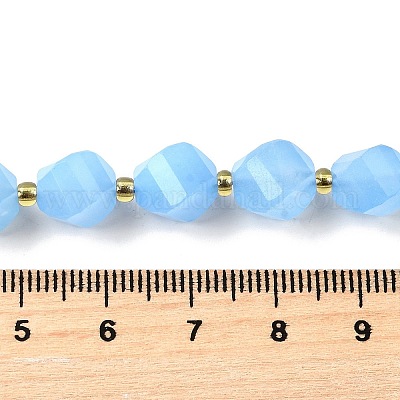 Нити бусин из натурального кварца окрашенные G-U023-A02-01-1