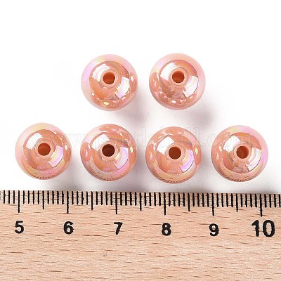 Непрозрачные акриловые бусины MACR-S370-D12mm-35-1