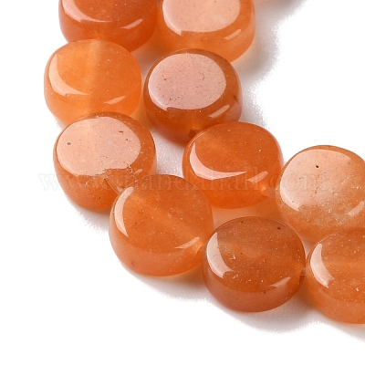 Натуральный красный авантюрин бисер нитей G-B138-B01-01-1