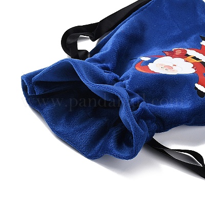 Бархатные мешочки для рождественской тематики ABAG-G013-01B-1