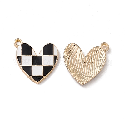 Подвески из эмали и сплава ENAM-K066-10B-1