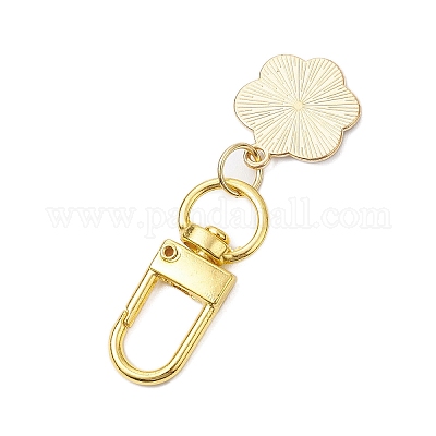 Подвески из эмали из цветочного сплава HJEW-JM02691-03-1