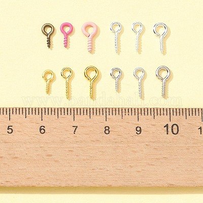 540 шт. 12 стильных железных винта с проушиной IFIN-FS0001-17-1