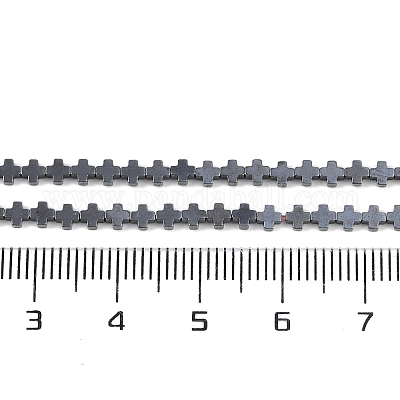 Синтетических немагнитных гематит бисер нитей G-J211-A01-01-1