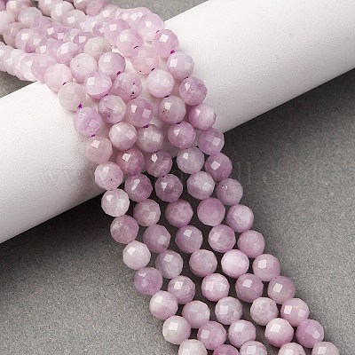 Природные кунцит бисер нитей G-P587-B01-01-1