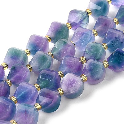 Нити бусин из натурального кварца окрашенные G-U023-A02-16-1