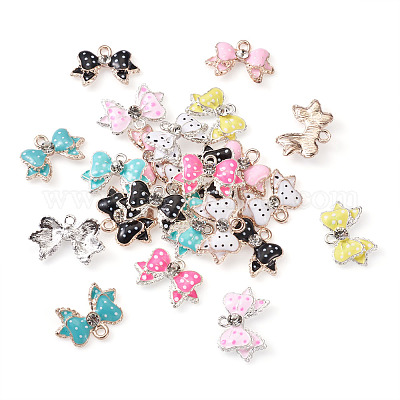 Подвески из эмали и сплава ALRI-TA0001-05-RS-1