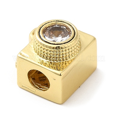 Стойки обшивки латунь кубического циркония европейский шариков KK-Q784-41G-1