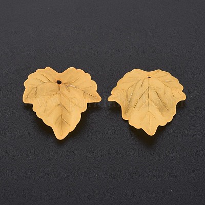 Осенняя тема прозрачные матовые акриловые подвески PAF002Y-9-1