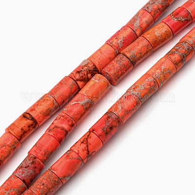 Натуральные имперские нитки из яшмы G-P444-04B-1