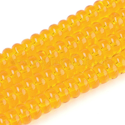 Прозрачные стеклянные бусины GLAA-ZX008-4mm-19B-1