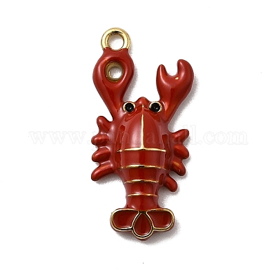 Подвески из нержавеющей стали 304 с эмалью STAS-I355-11G-08-1