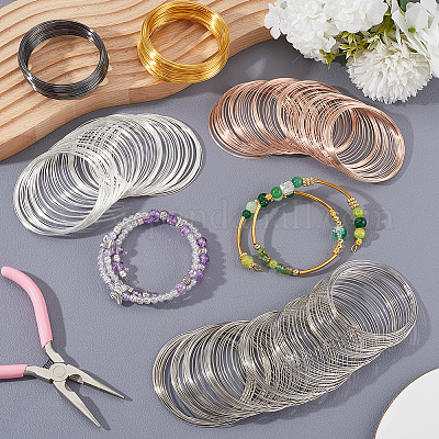 500шт. 5-х цветная стальная проволока с эффектом памяти FIND-SP0002-10-1