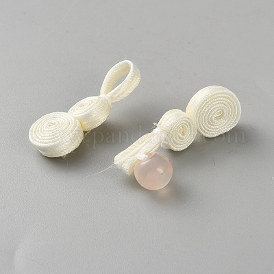 Наборы пуговиц с китайским лягушачьим узлом ручной работы AJEW-WH20070-018C-1