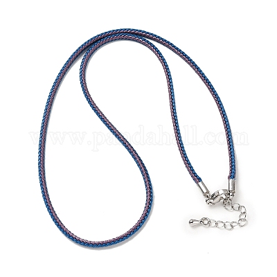 Изготовление ожерелья из плетеного нейлонового шнура толщиной 2.5 мм FIND-G095-01P-02-1